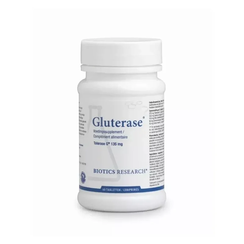 Biotics Gluterase 60 tabletten