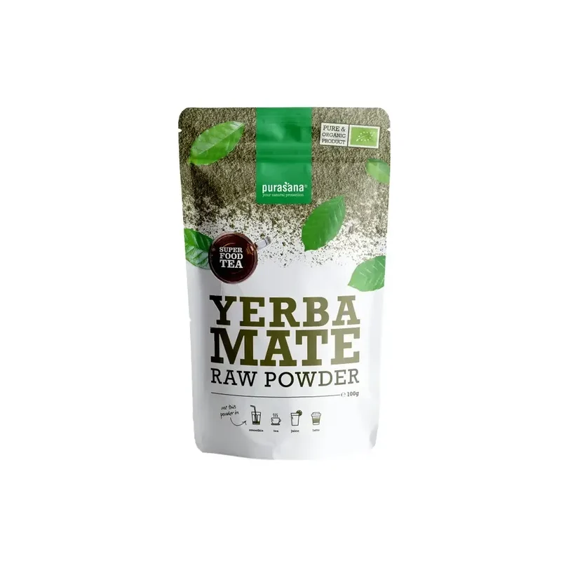 Purasana Yerba mate thee poeder 100 gram