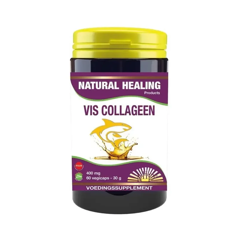 NHP Vis collageen 400 mg puur 60 vcaps