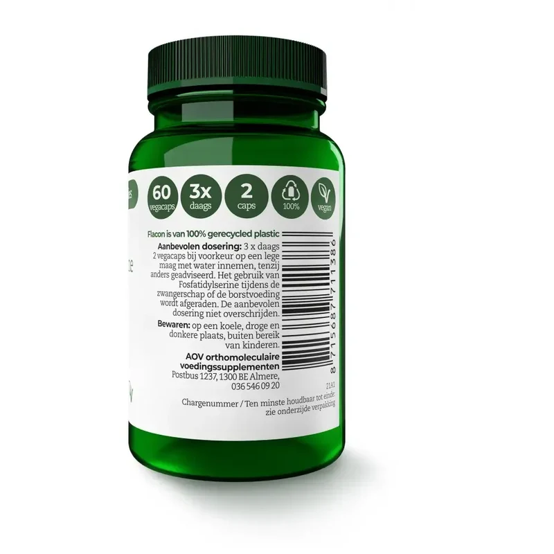AOV 1138 Fosfatidylserine 60 vcaps