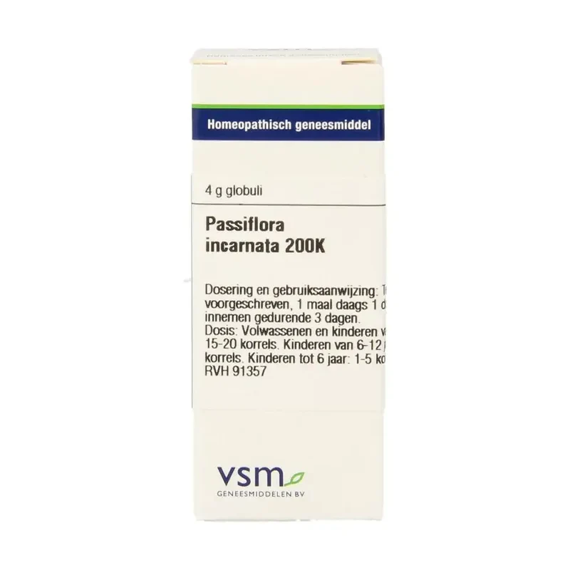 VSM Passiflora incarnata 200K 4 gram globuli