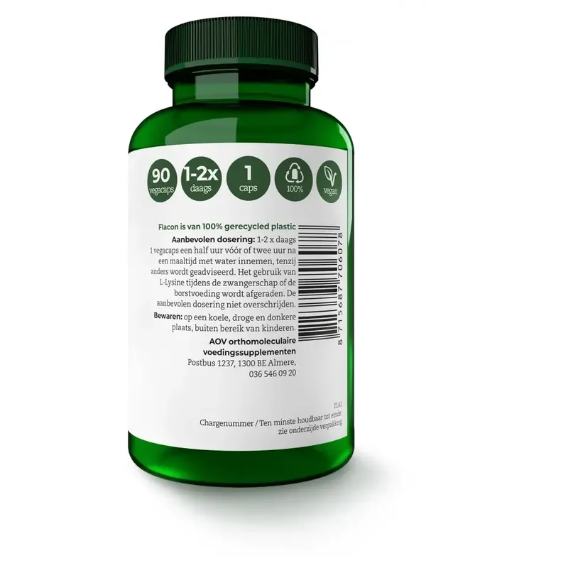 AOV 607 liter-lysine 90 vcaps