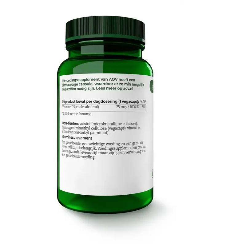 AOV 402 Vitamine D3 25 mcg 60 vcaps