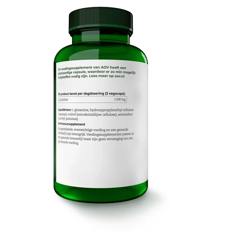 AOV 605 liter-Glutamine 500 mg 90 vcaps