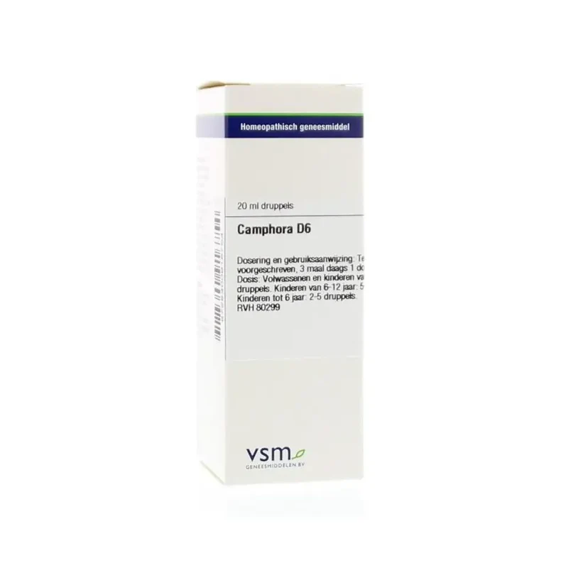 VSM Camphora D6 20 ml druppels