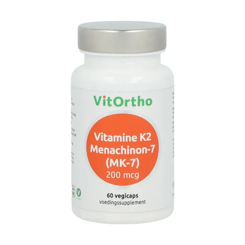 VitOrtho Vitamine K2 menachinon 7 200 mcg 60 vcaps