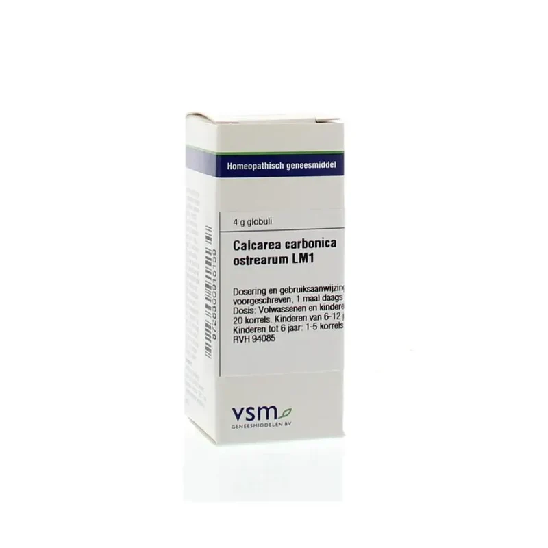 VSM Calcarea carbonica ostrearum LM1 4 gram globuli