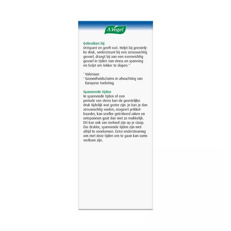 A.Vogel Rustgevende druppels valeriaan 50 ml