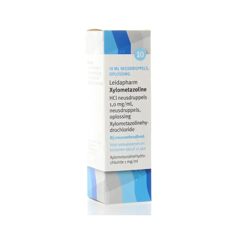 Leidapharm Xylometazoline hcl neusdruppels 1 mg/ml uad 10 ml
