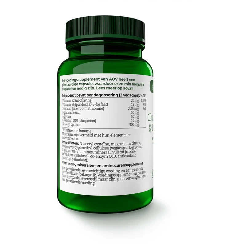 AOV 913 Glutamine- glycine & cysteinecomplex 30 vcaps