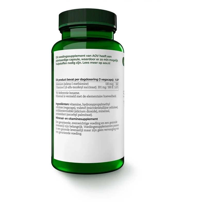 AOV 523 Selenium & Vitamine E 60 vcaps