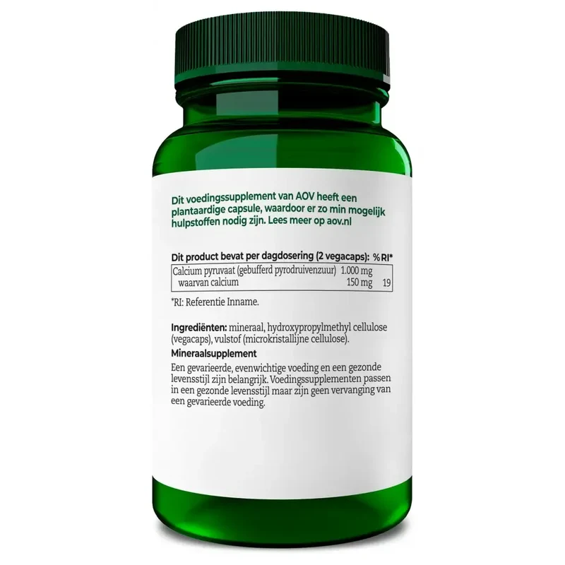 AOV 502 Calcium pyruvaat 60 vcaps