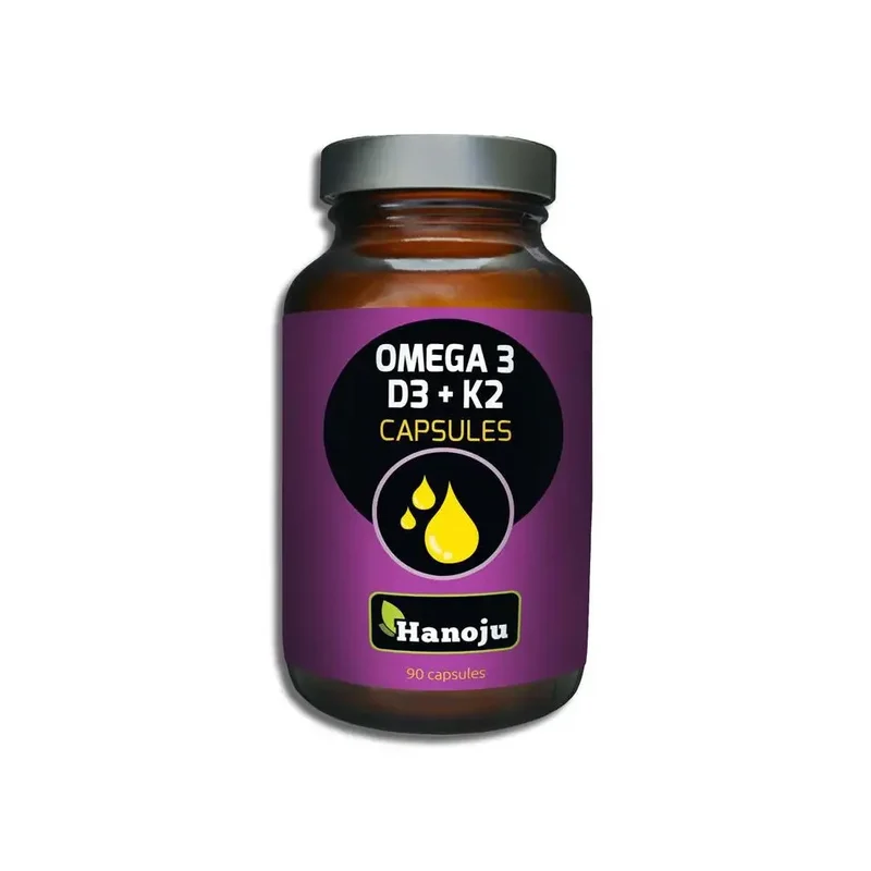 Hanoju Omega 3 & D3 en K2 90 capsules