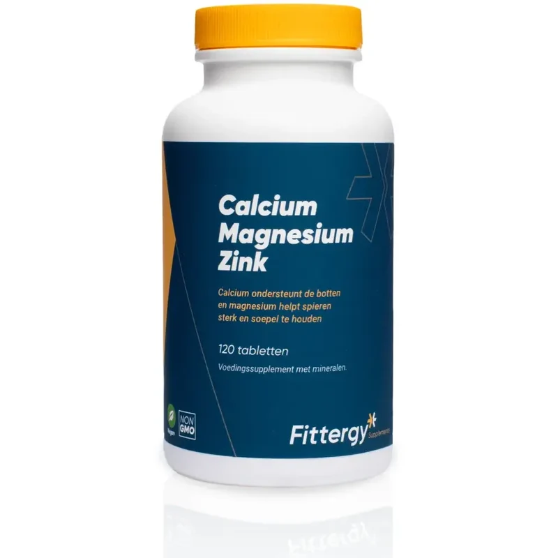 Fittergy Calcium magnesium zink 120 tabletten