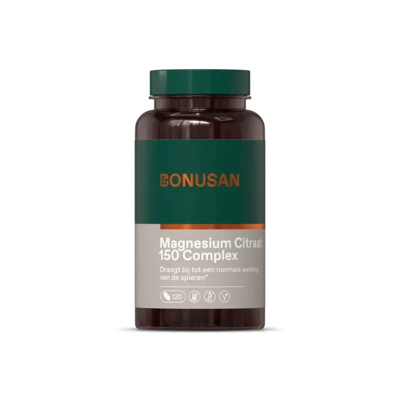 Bonusan Magnesium Citraat 150 mg Complex 120 tabletten