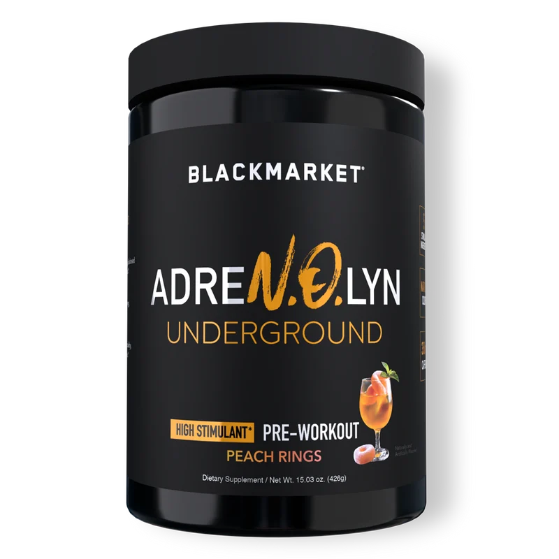 Black Market Labs AdreNOlyn Underground - Peach rings