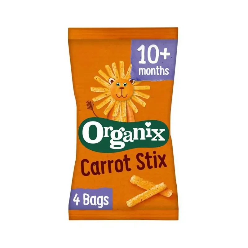 Organix Carrot stix 10+ maanden 15 60 gram