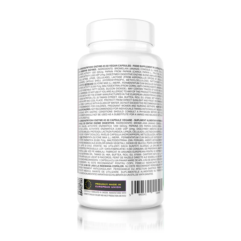 ENZYME-X5 60caps/60serv