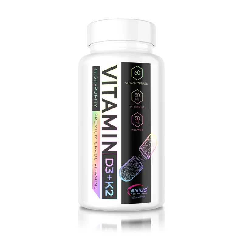 VITAMIN D3+K2 60caps/60serv