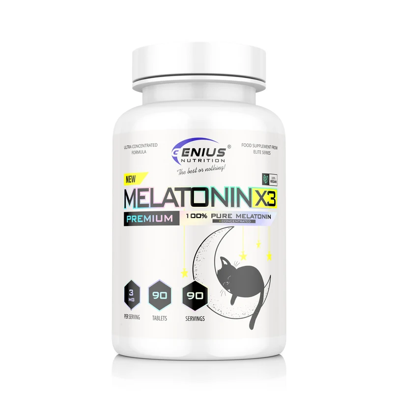 MELATONIN-X3 90tabs/90serv