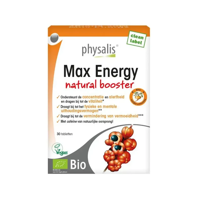 Physalis Max energy 30 tabletten