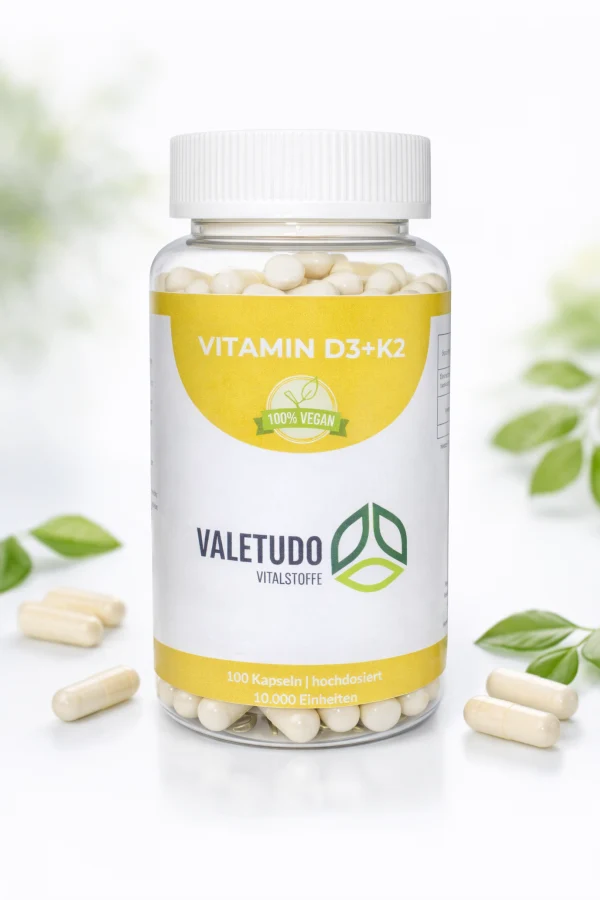 Vitamin D3 + K2 - 10.000 I.E. hochdosiert