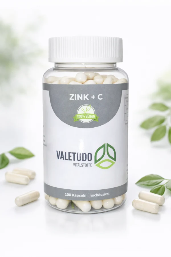 Zink + C – Für Immunsystem und Zellschutz - hochdosiert | 3-Monats-Packung