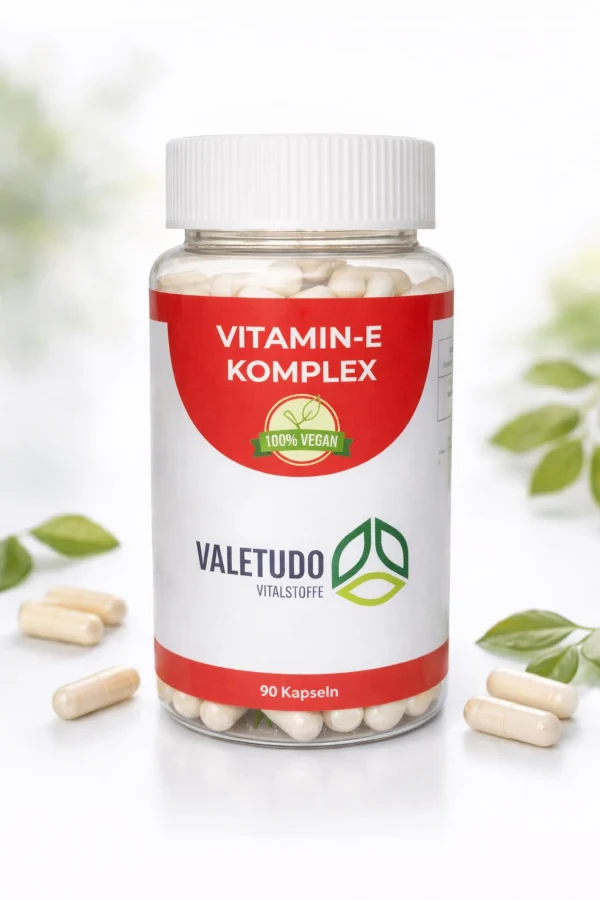 Vitamin E Komplex – Zellschutz hochdosiert | 2-Monats-Packung