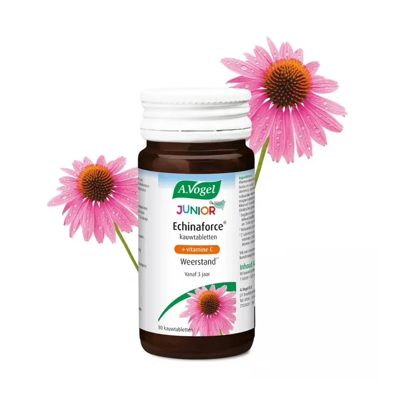 A.Vogel Echinaforce junior & vitamine c 80 kauwtabletten