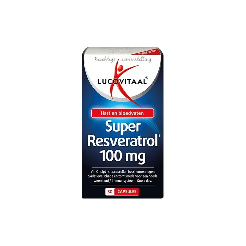 Lucovitaal Super resveratrol 30 vcaps