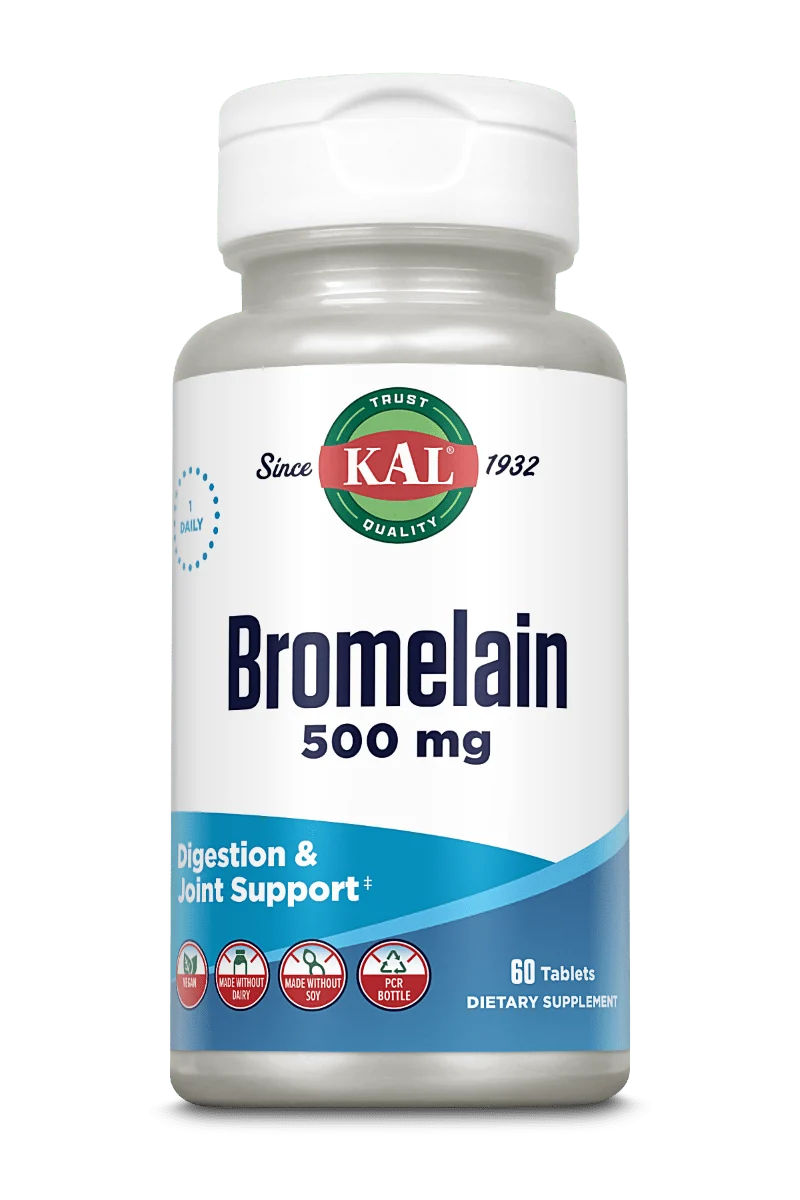 Bromelain 500mg - 60 Count