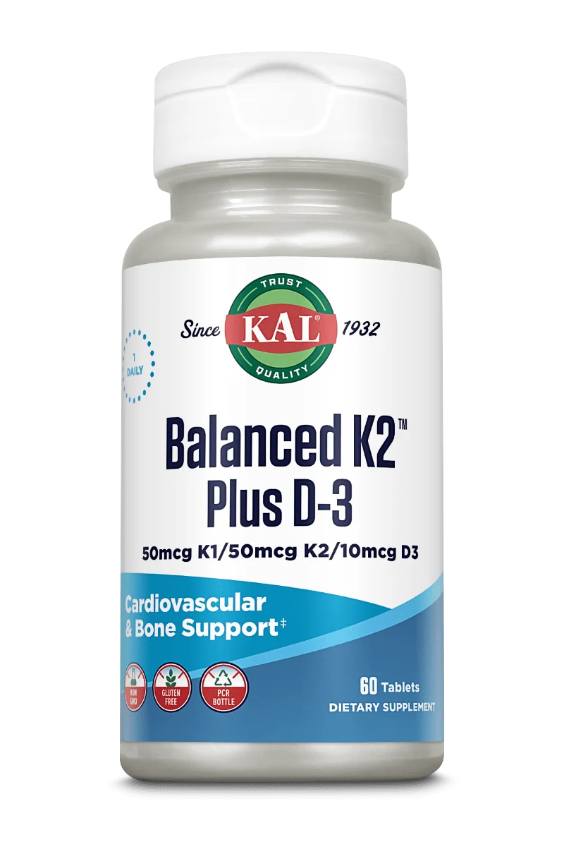 Kal Balanced K2 100mcg +D3