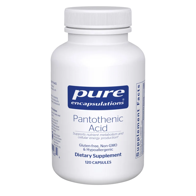 Pure Encapsulations Pantothenic Acid 120ct