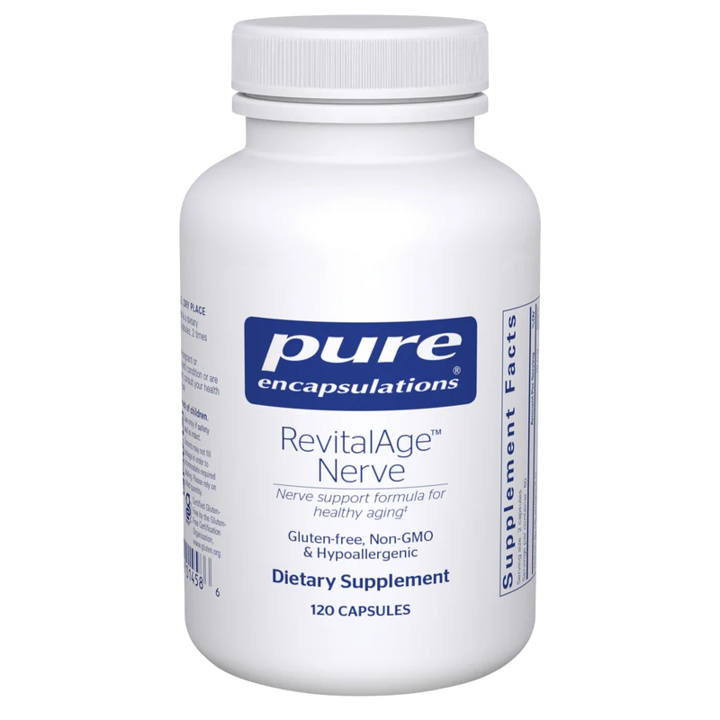 Pure Encapsulations revitalage nerve 120ct