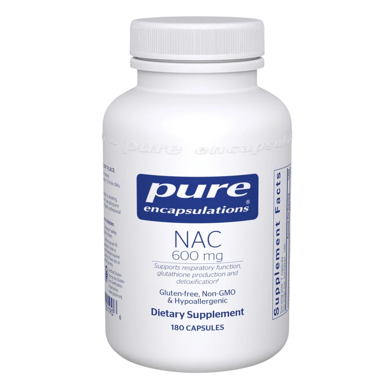 pure Encapsulations NAC 600mg 180 caps
