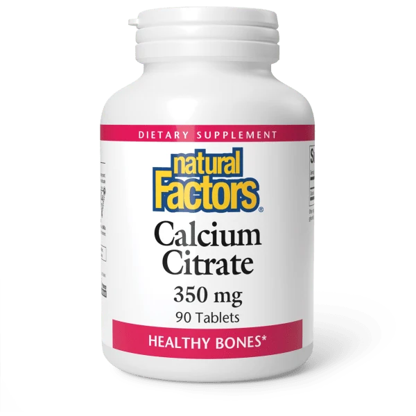 Natural Factors Calcium Citrate 90ct