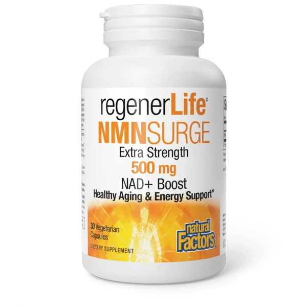Natural Factors Nmnsurge Nad+ 500mg 30ct