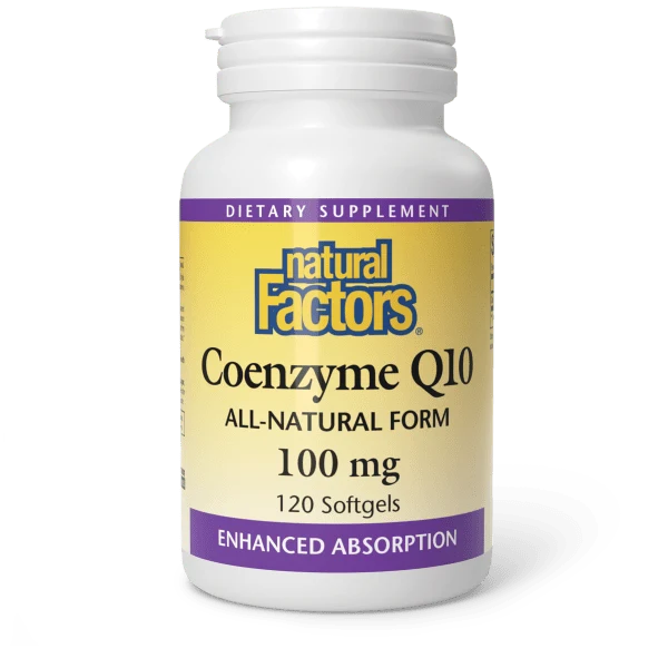 Natural Coenzyme Q 10 100mg 120ct