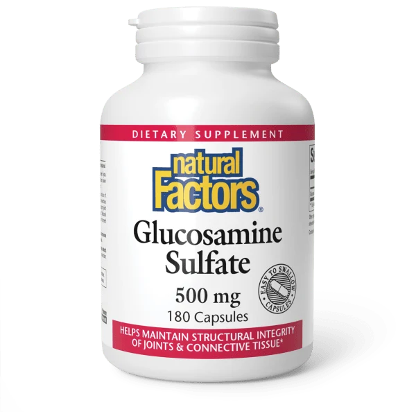 Natural Factors Glucosamine Sulfate 500mg 180ct