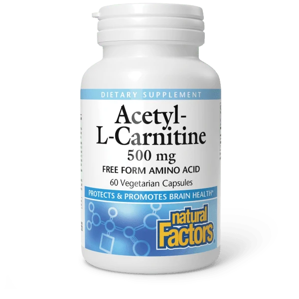 Natural Factors Acetyl L Carnitine 500 mg