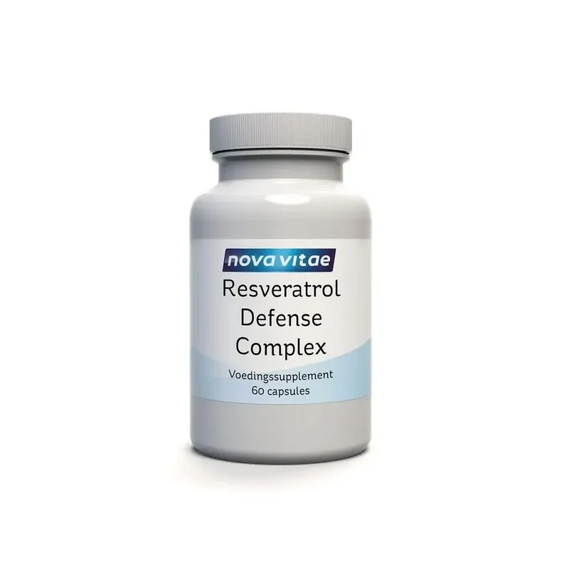 Nova Vitae Resveratrol 100 mg defense complex 60 capsules