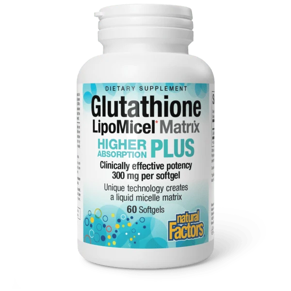 Natural Factors Glutathione Lipomicel Matrix 60ct