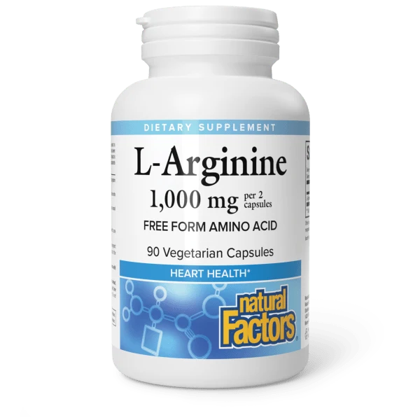 Natural Factors L-Arginine 1000mg 90ct
