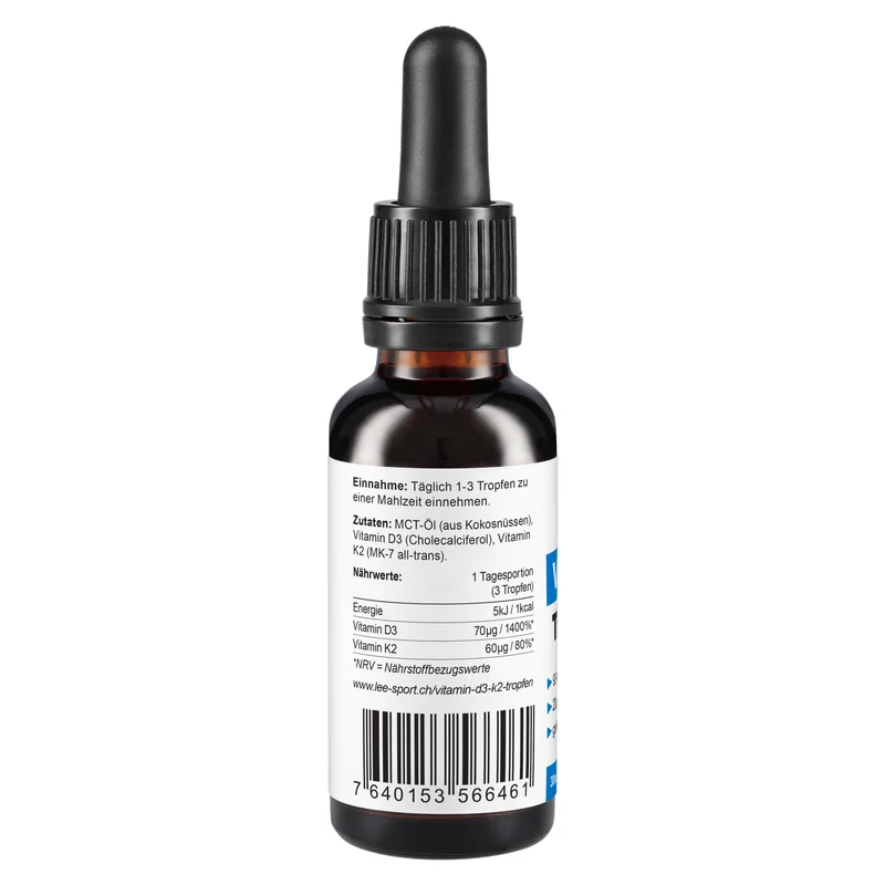Vitamin D3 + K2 Tropfen