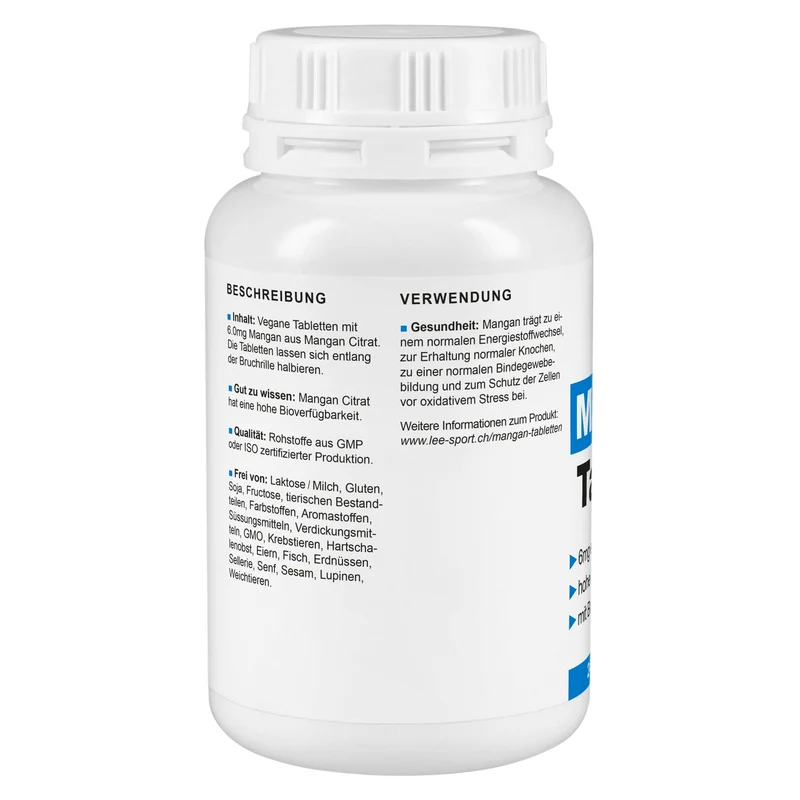 Mangan Tabletten