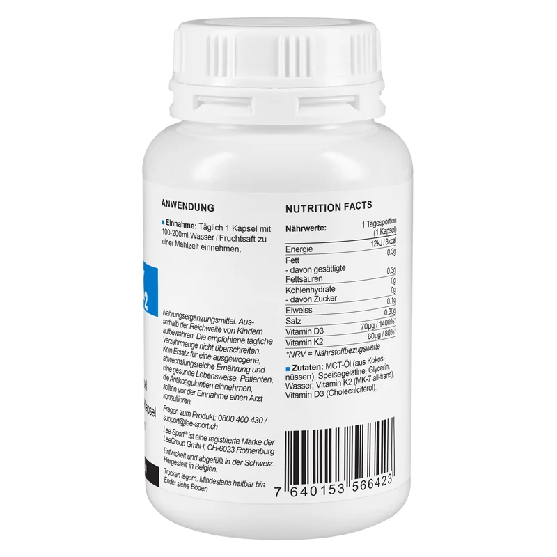 Vitamin D3 K2 Forte