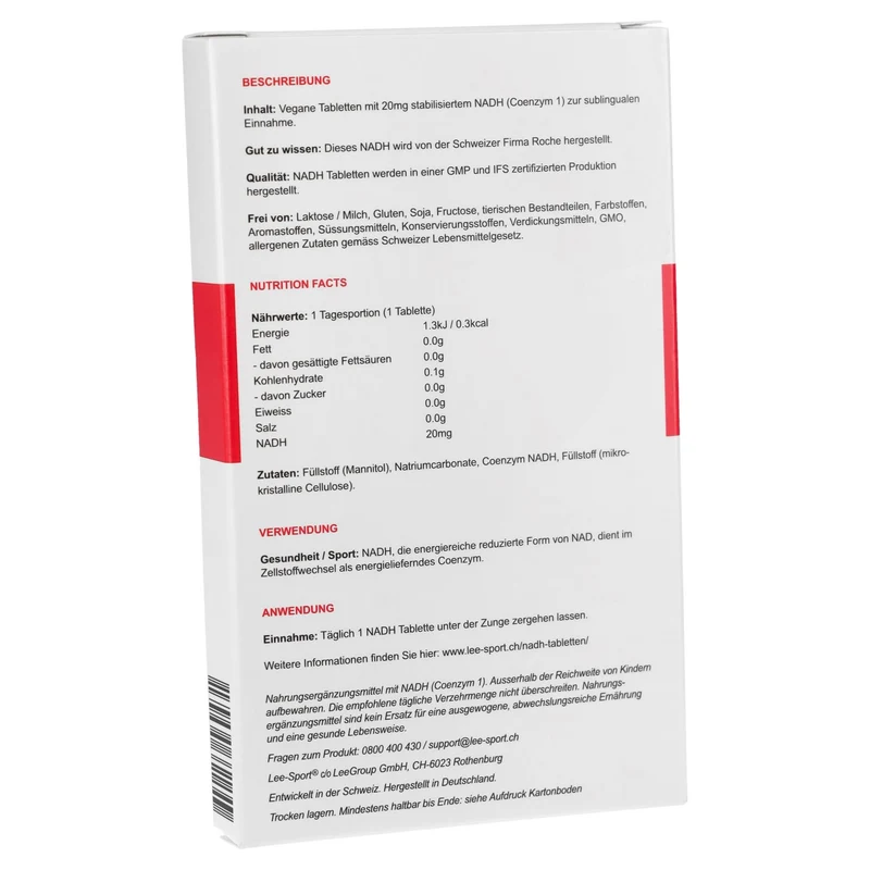 NADH Tabletten