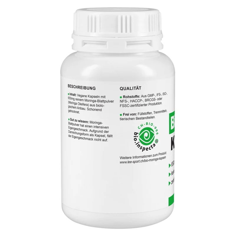 Bio‌ ‌Moringa‌ ‌Kapseln‌