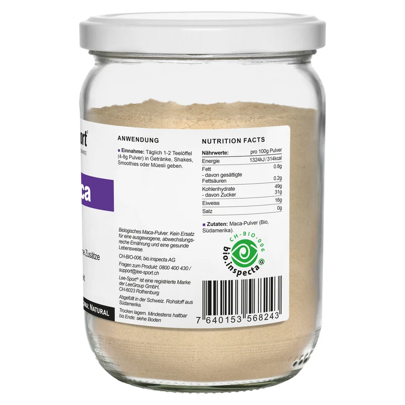 Bio Maca Pulver