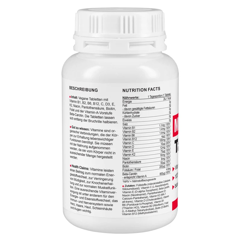 Multivitamin Tabletten